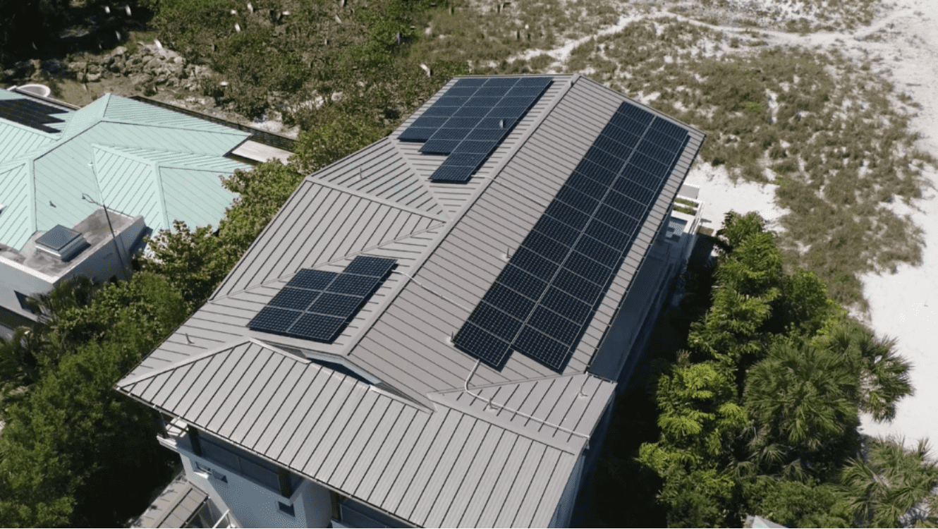 This home in Anna Maria, FL installed a 21.6 kW solar system with an estimated 25 year savings of over $186,000! Go solar with Mirasol Solar!
