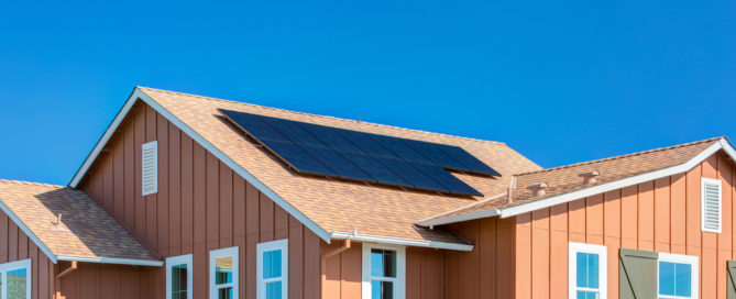 SunPower Panels On A House